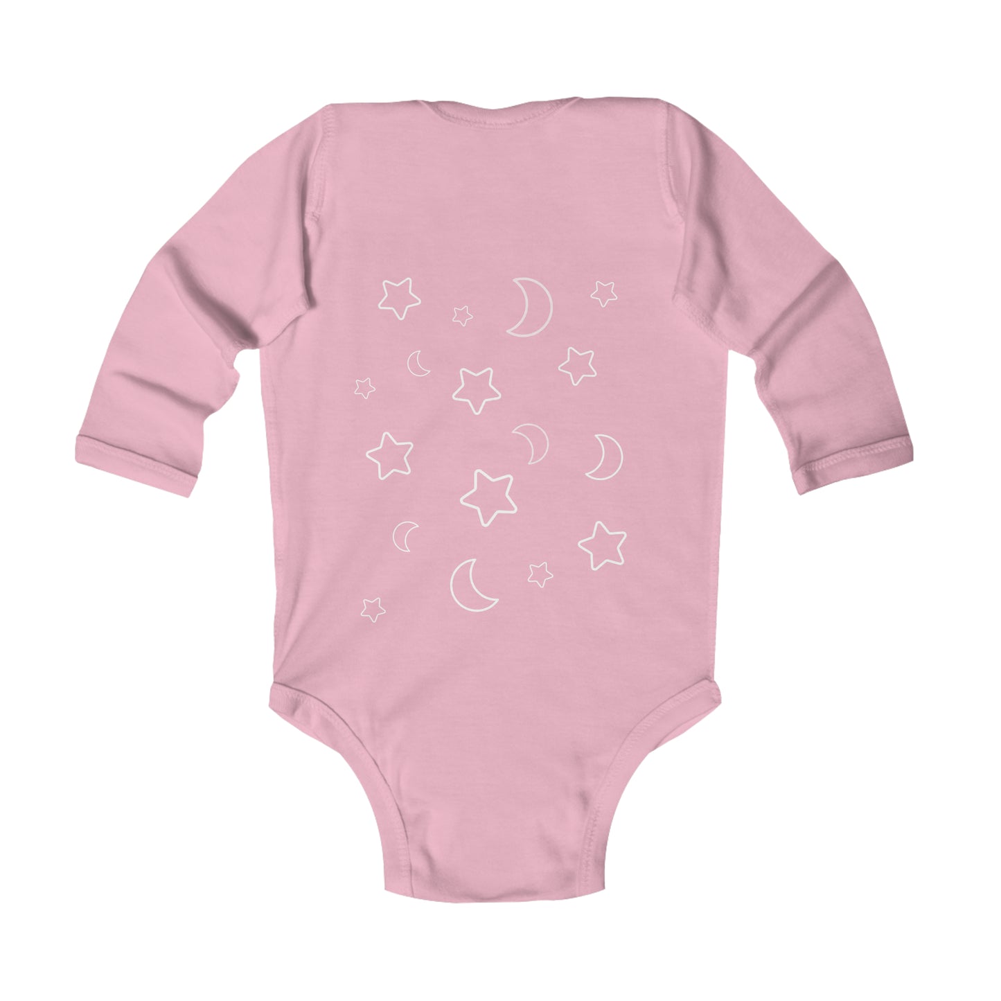 Infant Long Sleeve Bodysuit-Blue or Pink