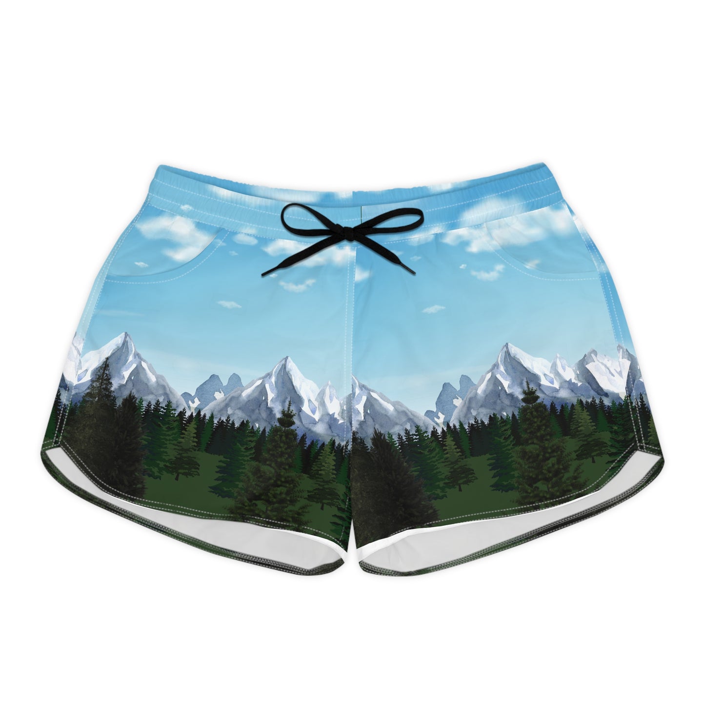 Mountain Forest Vista Women's Casual Shorts