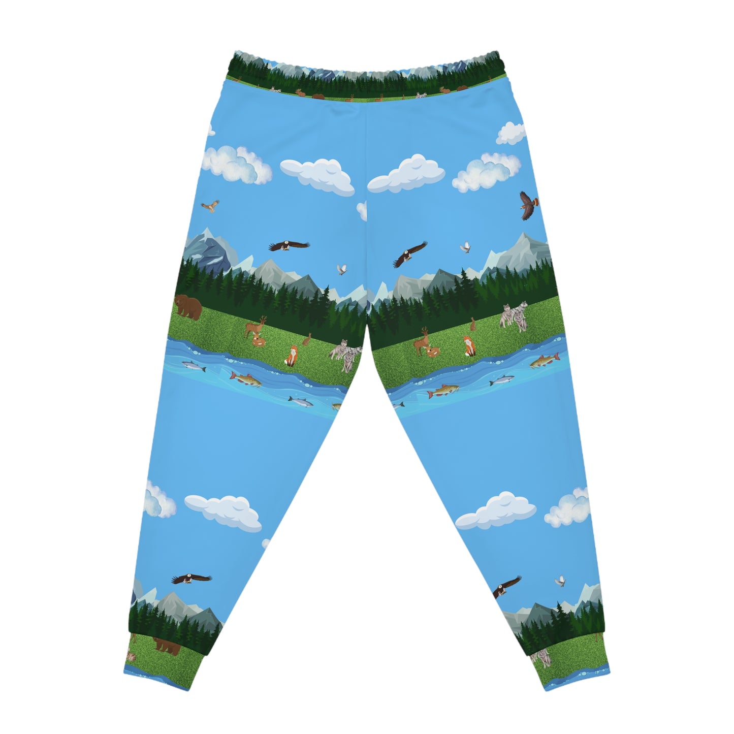Horizontal Outdoor Athletic Joggers