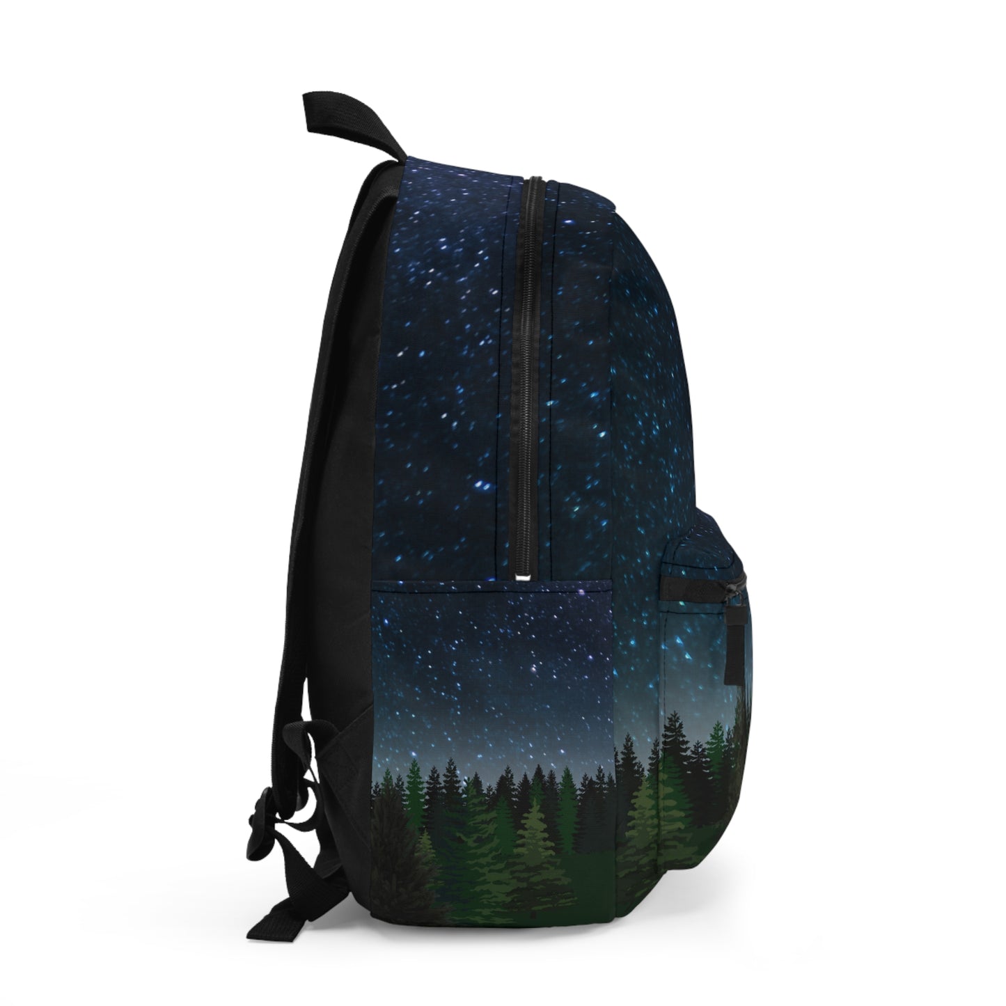 Woods and Stars Pattern Graphic Backpack