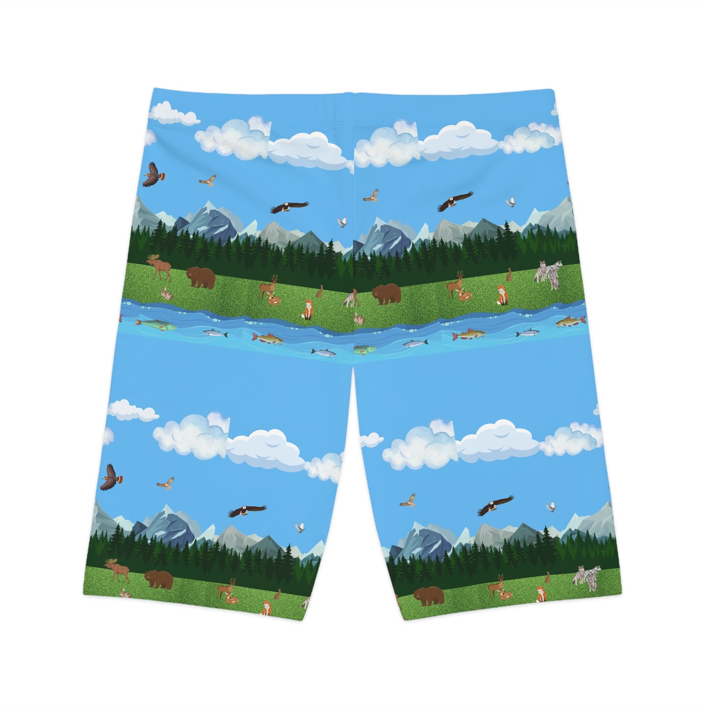 Women's Bike Shorts (AOP)