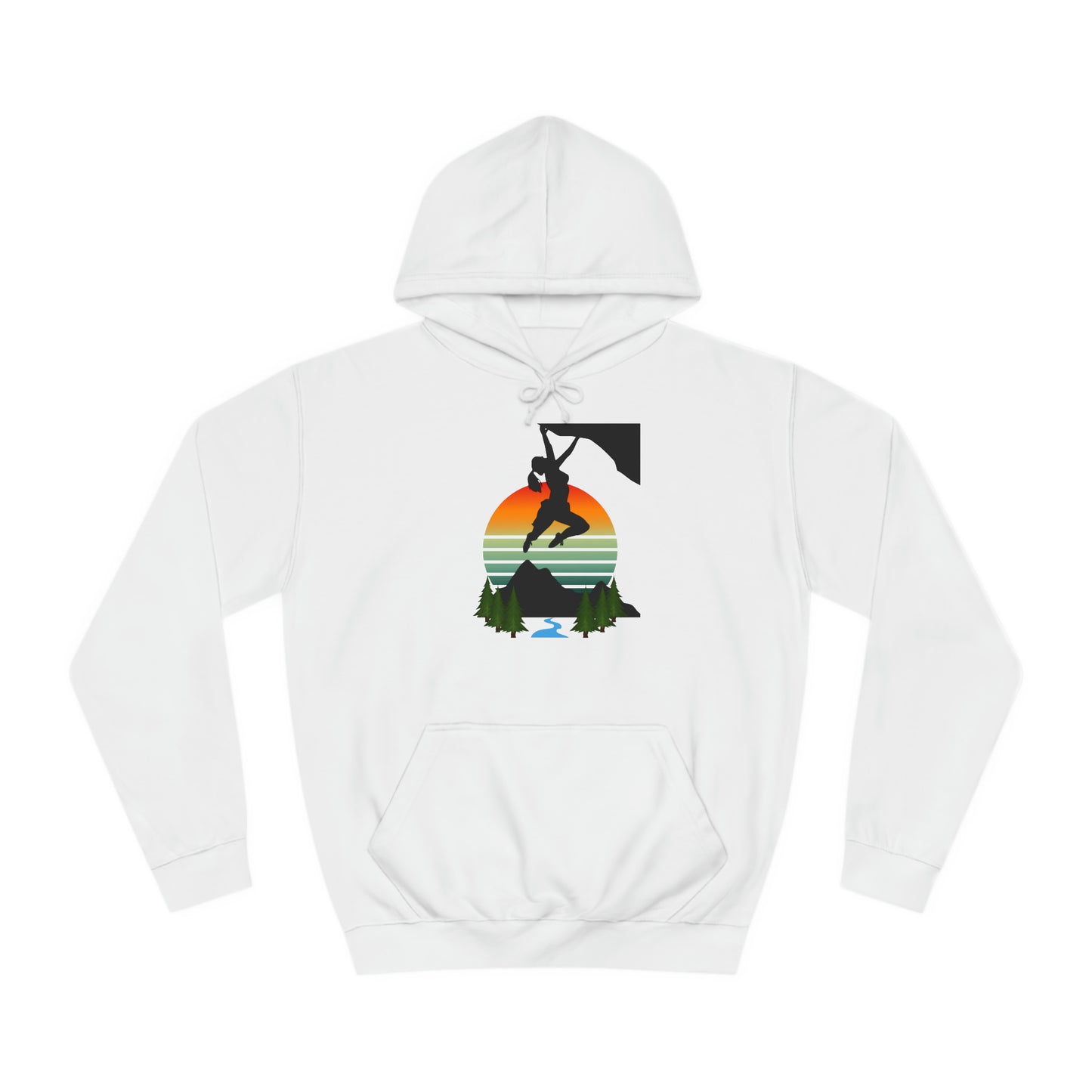 Climber Girl Hoodie-Pink