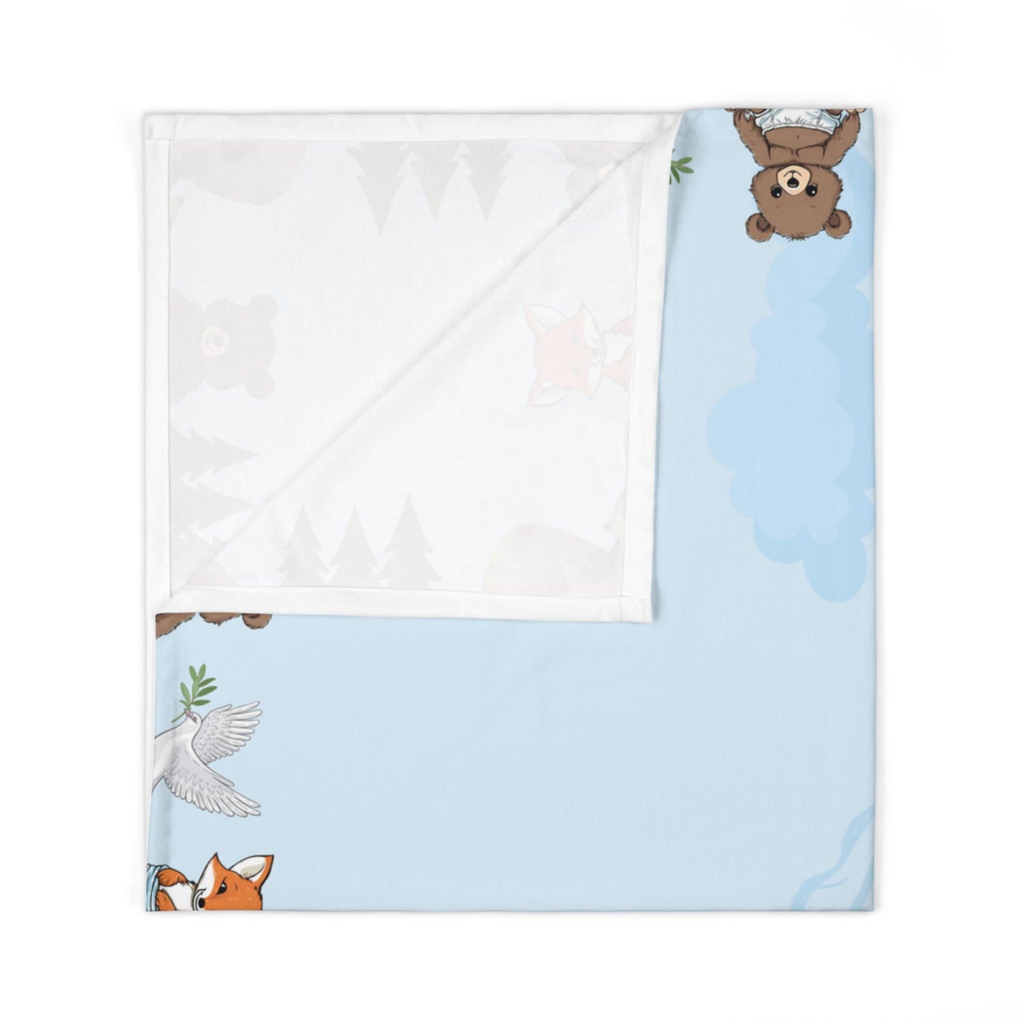 Cute Forest Animals-Baby Swaddle Blanket