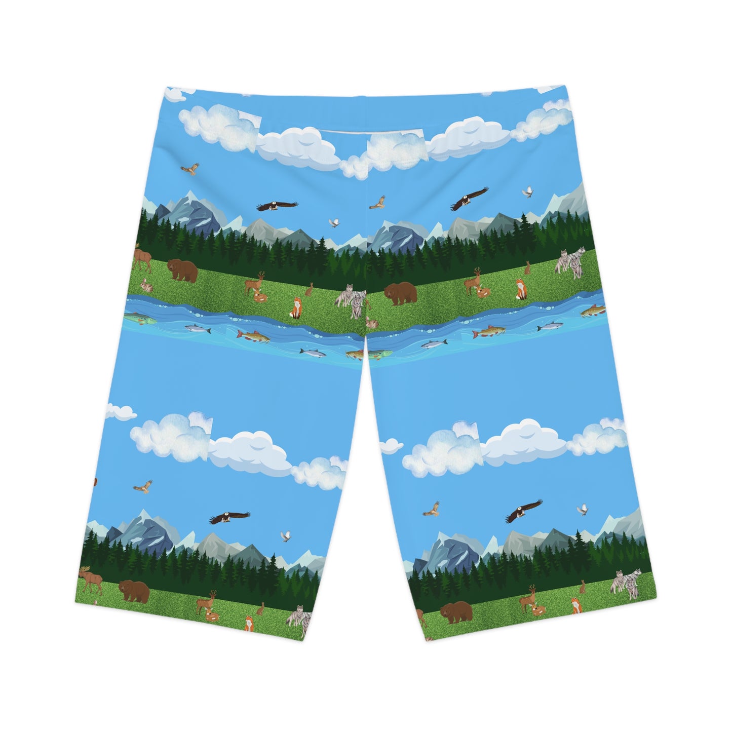 Women's Bike Shorts (AOP)