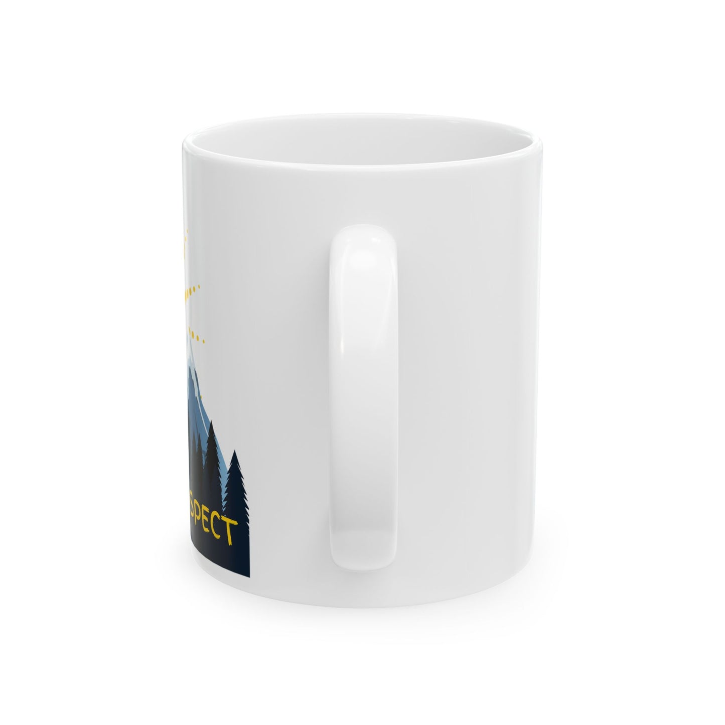 "Adventure Aspect" Logo Ceramic Mug, (11oz, 15oz)