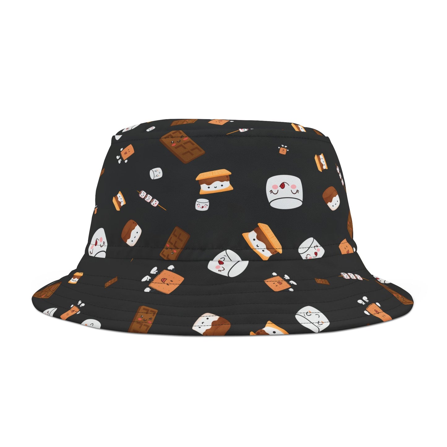 Cute S'more's Pattern Hat for Girls, Women