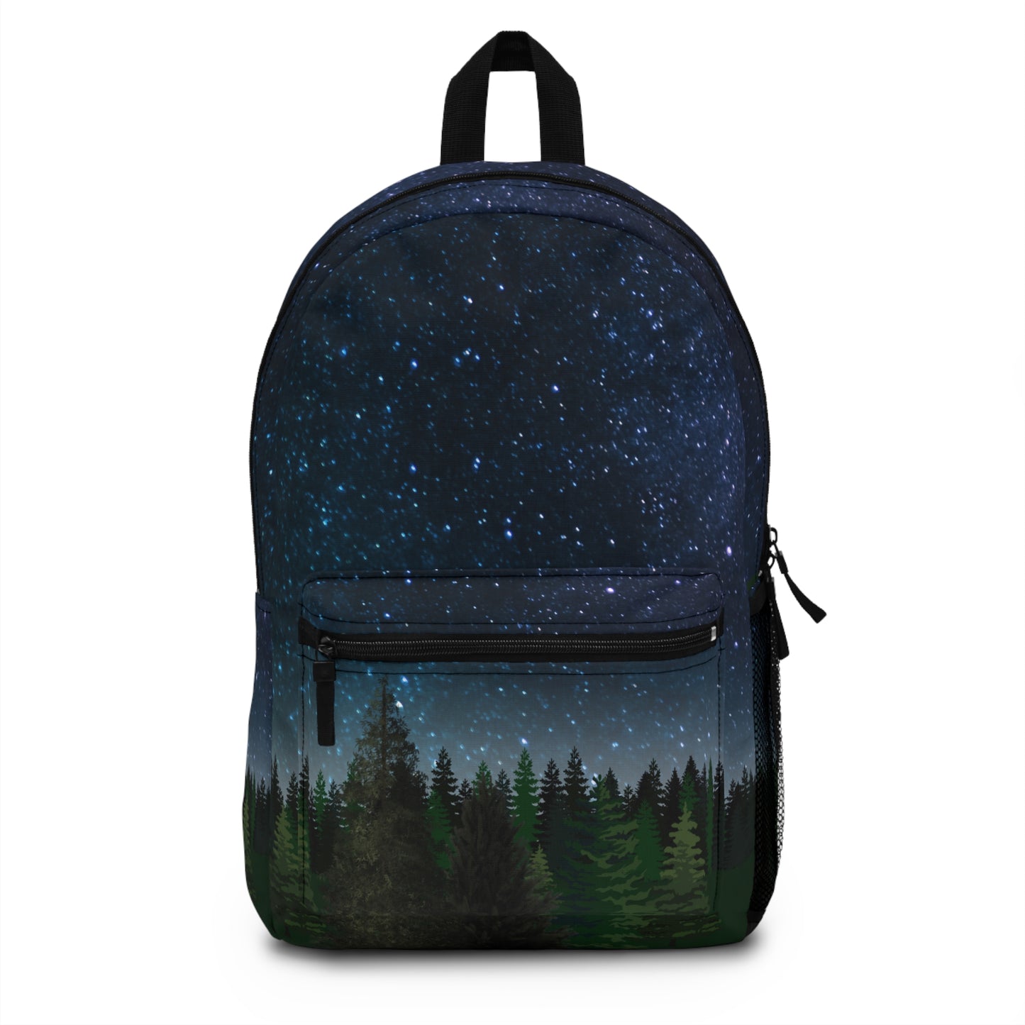 Woods and Stars Pattern Graphic Backpack