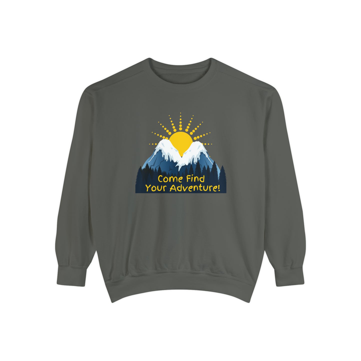 Unisex Garment-Dyed Sweatshirt