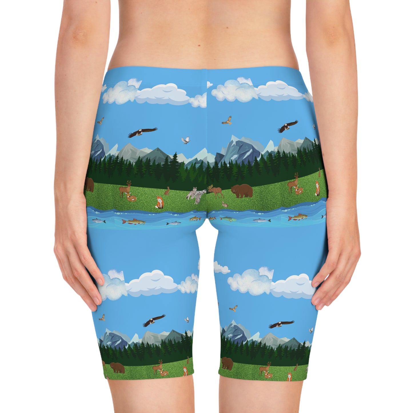 Women's Bike Shorts (AOP)