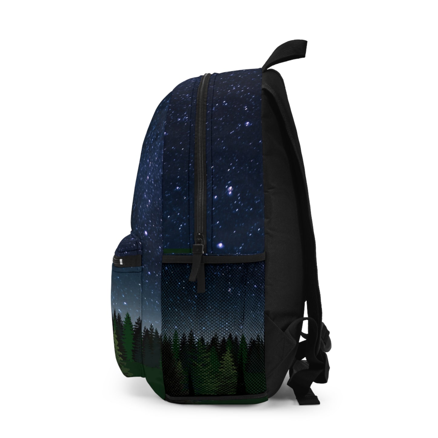 Woods and Stars Pattern Graphic Backpack