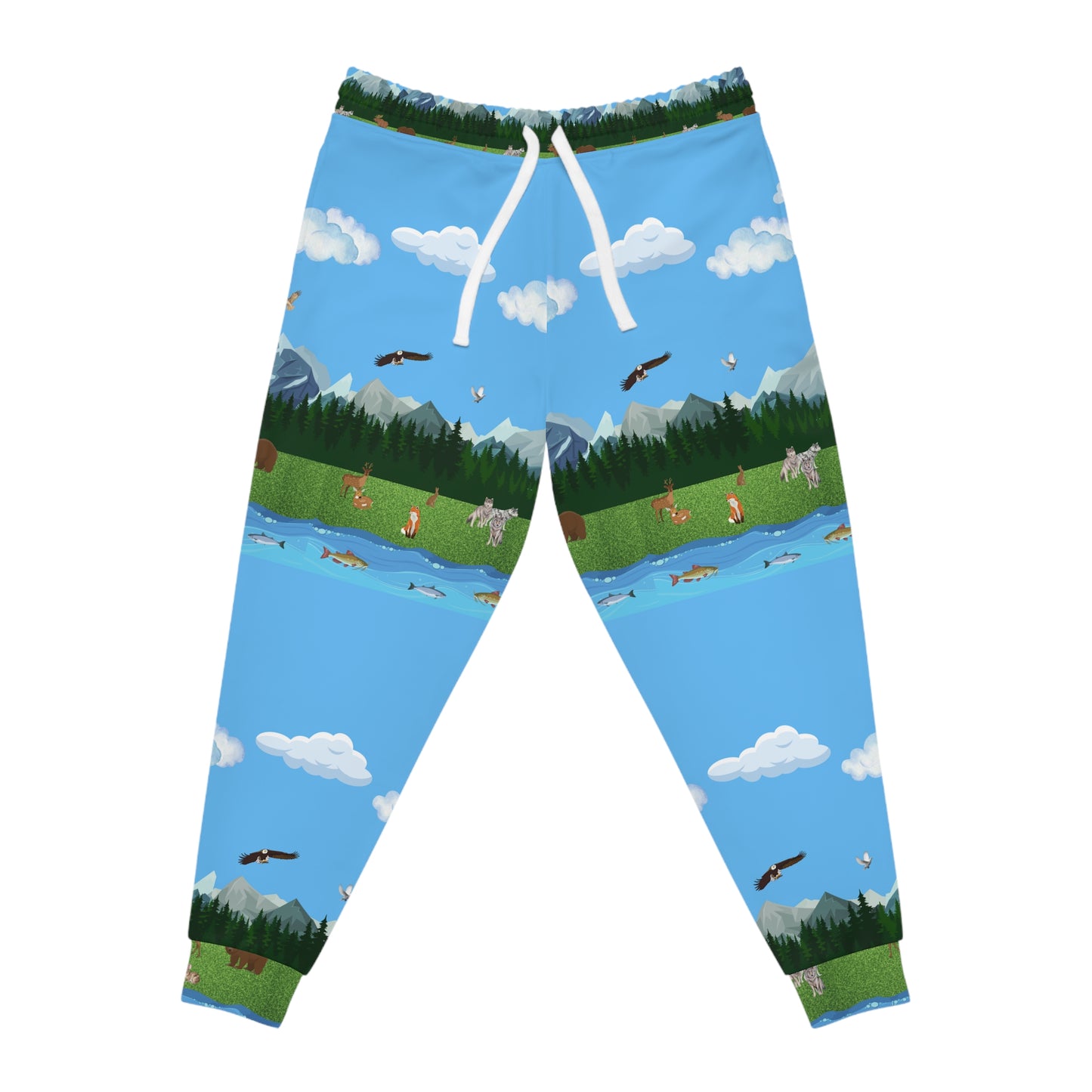 Horizontal Outdoor Athletic Joggers