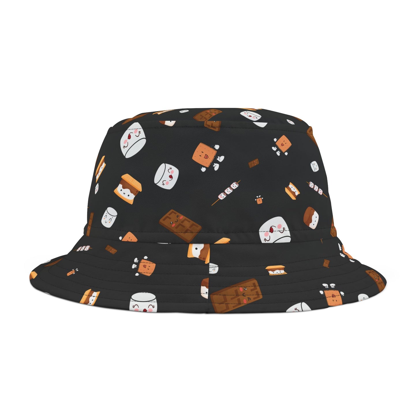 Cute S'more's Pattern Hat for Girls, Women