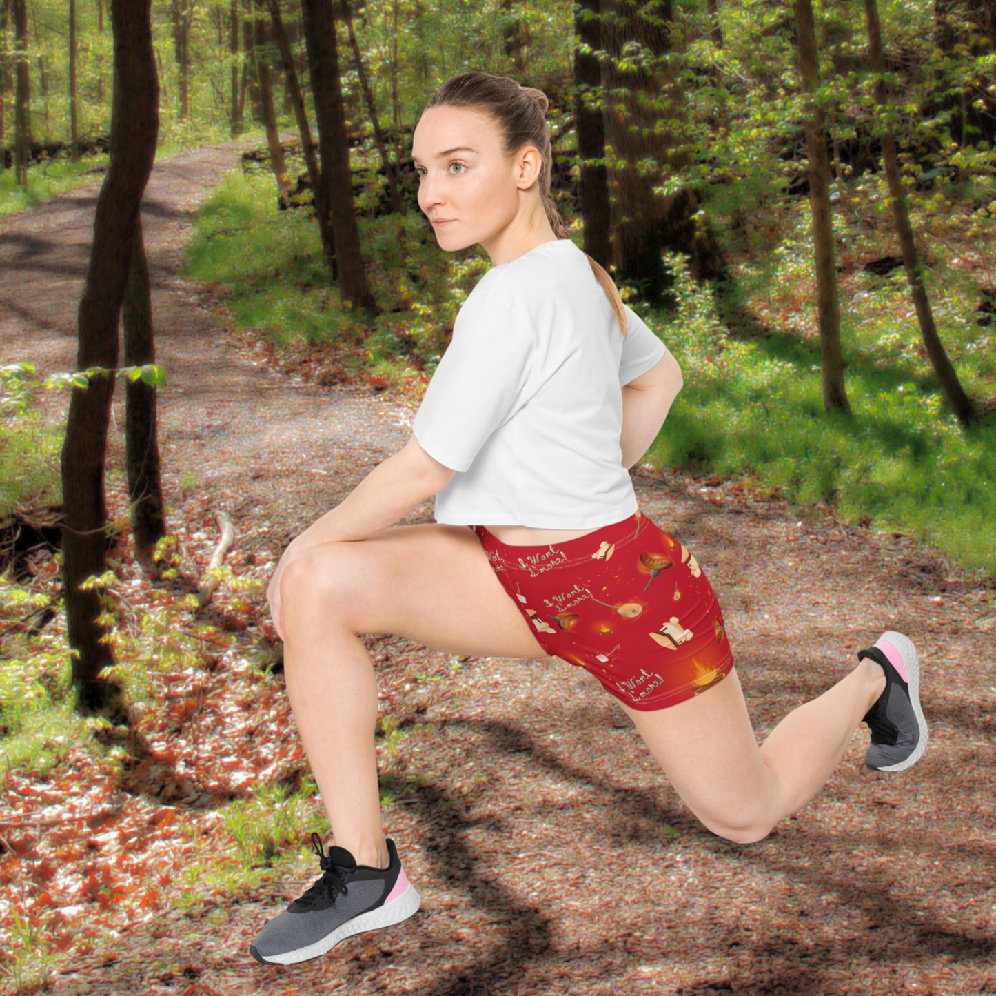 Camp Fire Women's Shorts-Multiple Colors