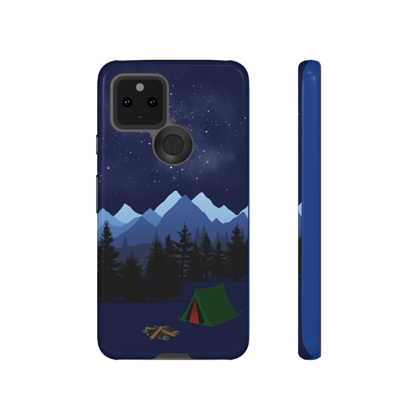 Camping Tent Under the Stars-Tough Android Phone Case