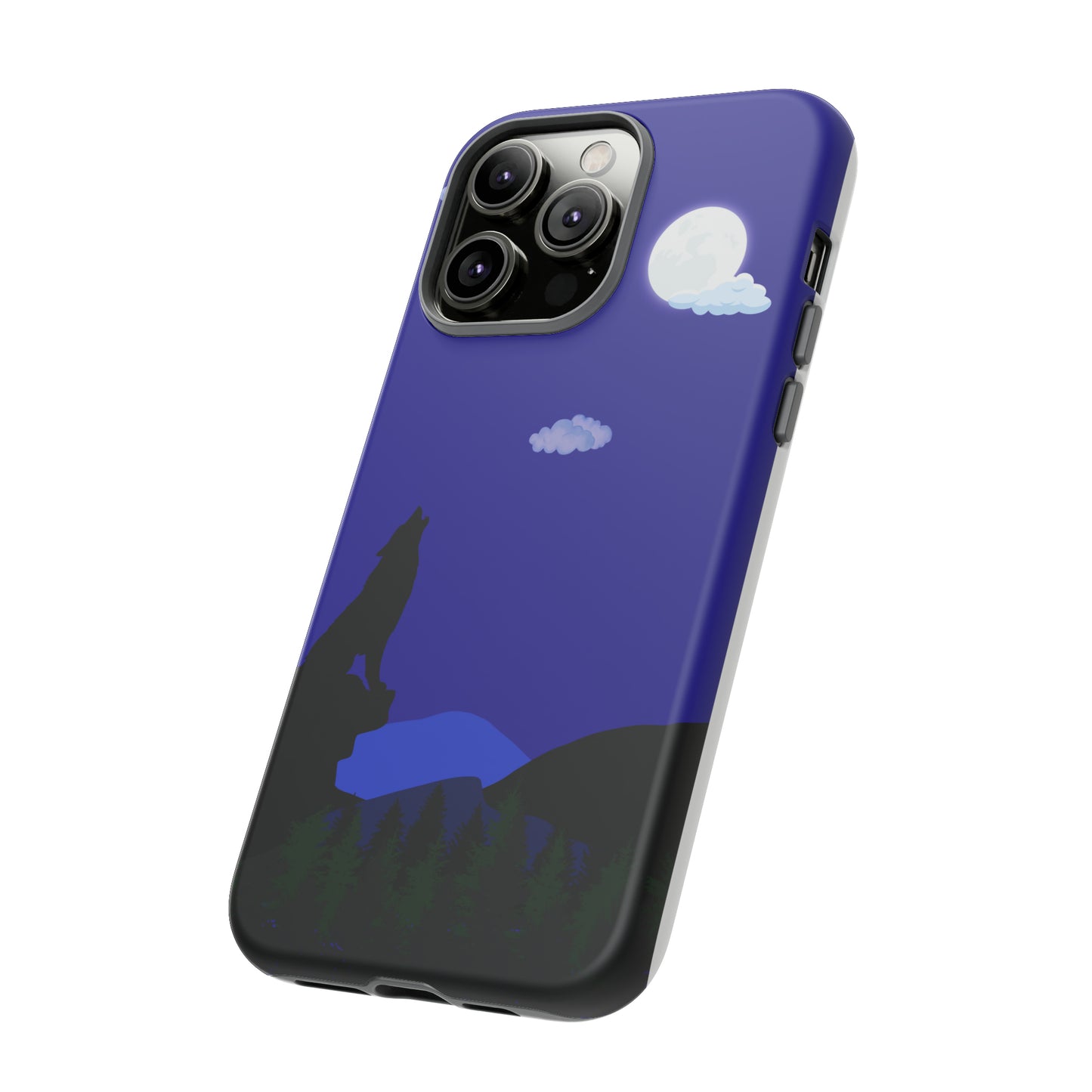 Night Wolf Scene-Tough Case for Iphone