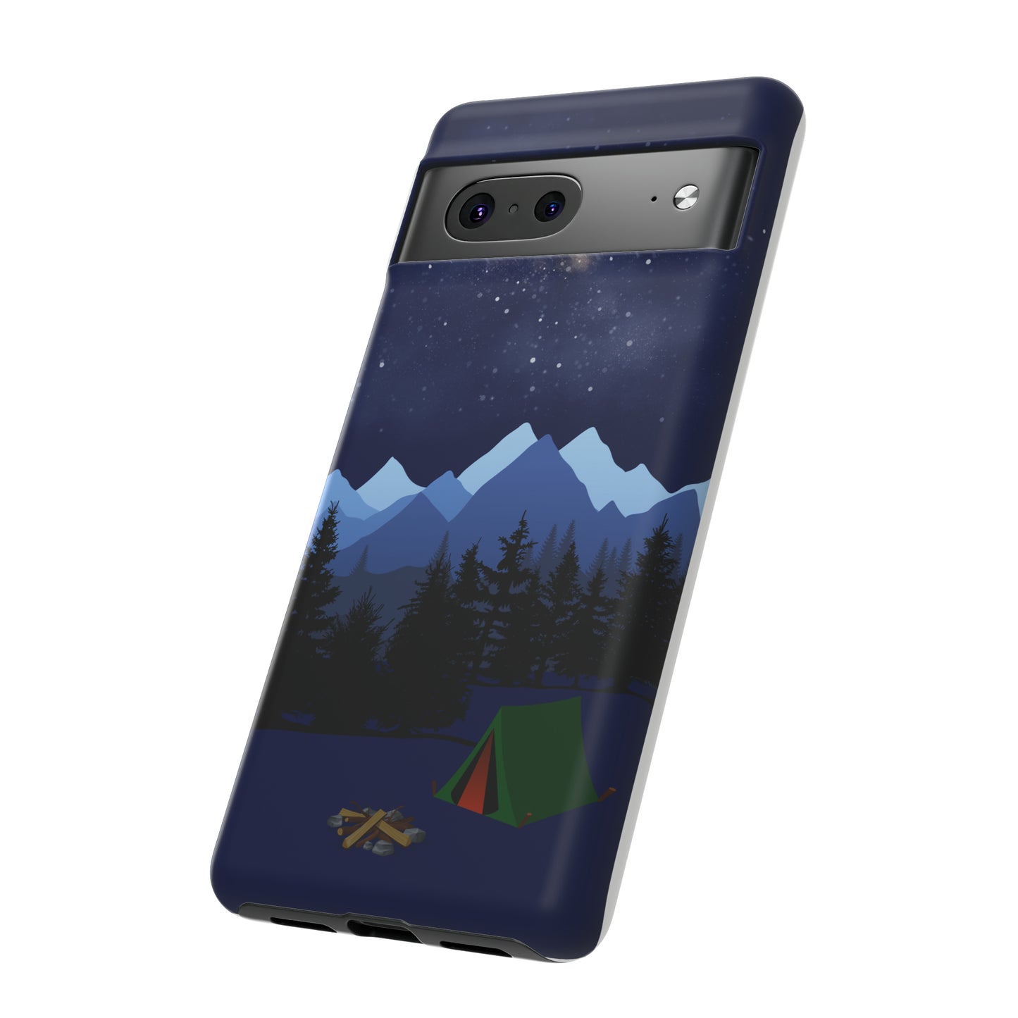 Camping Tent Under the Stars-Tough Android Phone Case