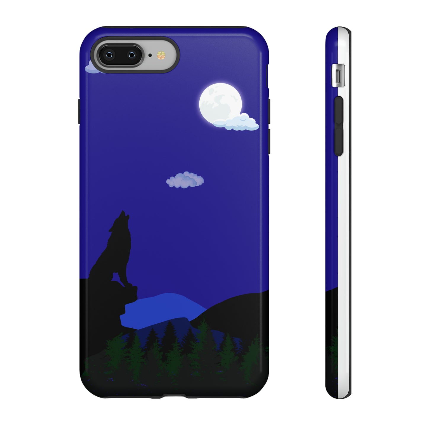 Night Wolf Scene-Tough Case for Iphone