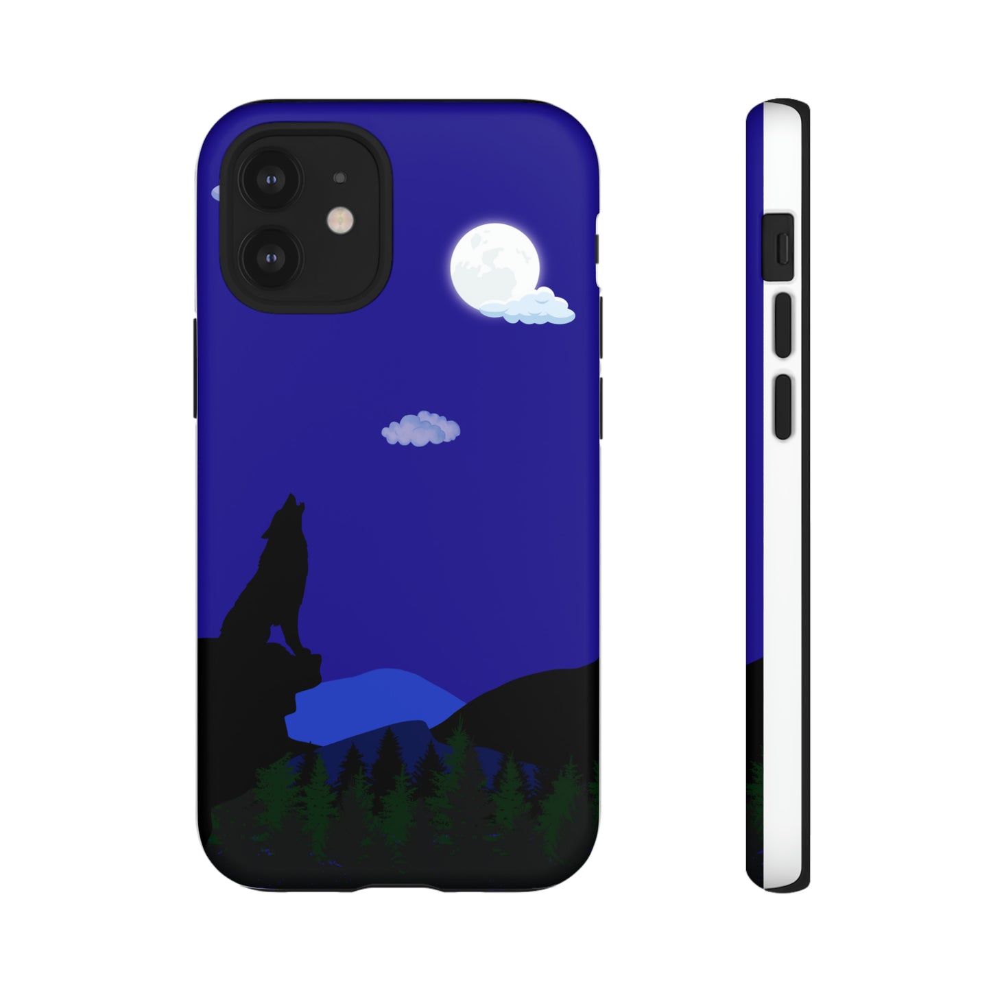 Night Wolf Scene-Tough Case for Iphone