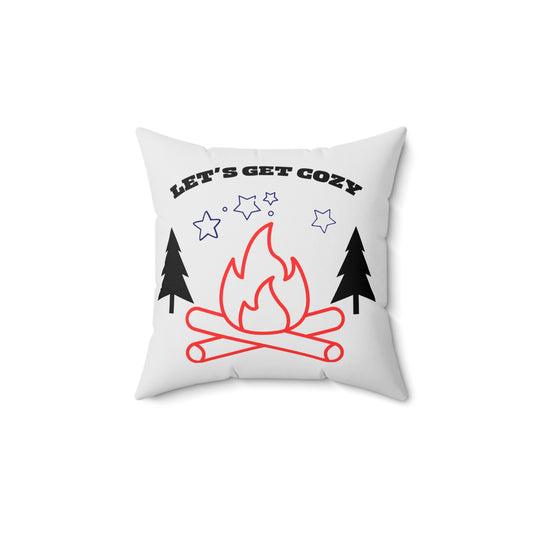 Spun Polyester Square Pillow