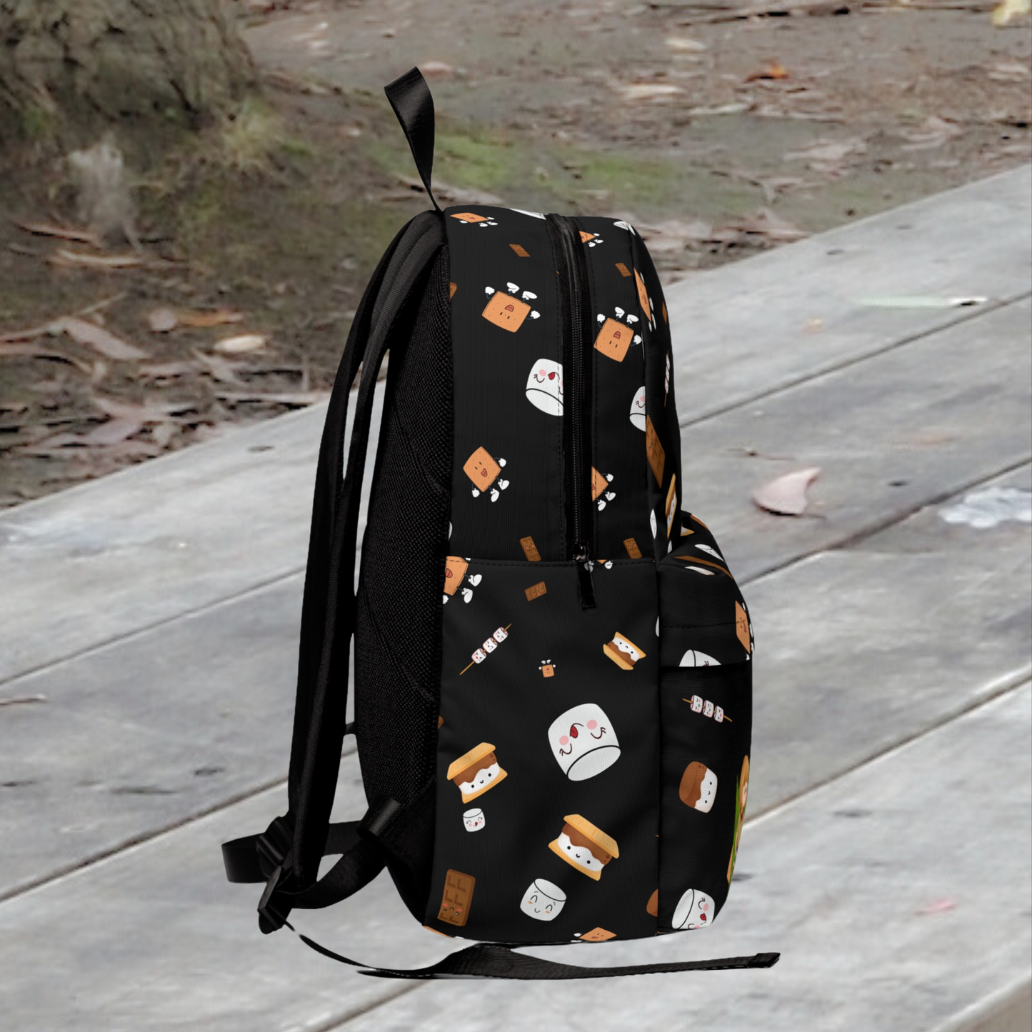 Cutesy Girls S'more's Themed Classic Backpack