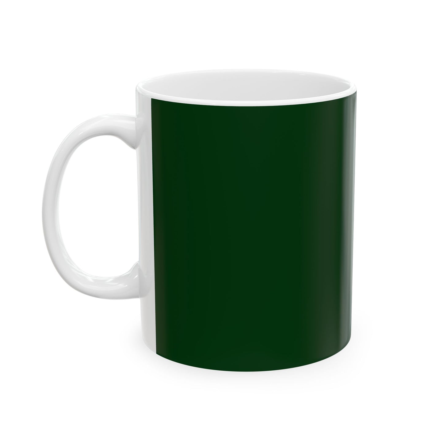 Copy of "Adventure Aspect" Logo Ceramic Mug, (11oz, 15oz)-Green