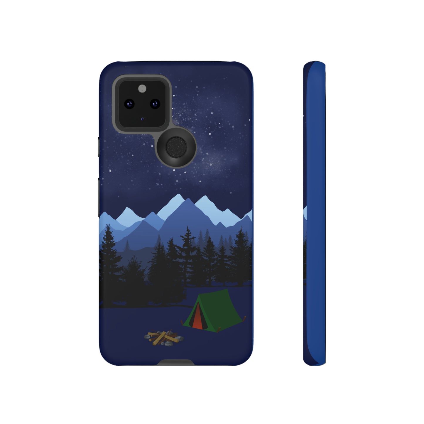 Camping Tent Under the Stars-Tough Android Phone Case