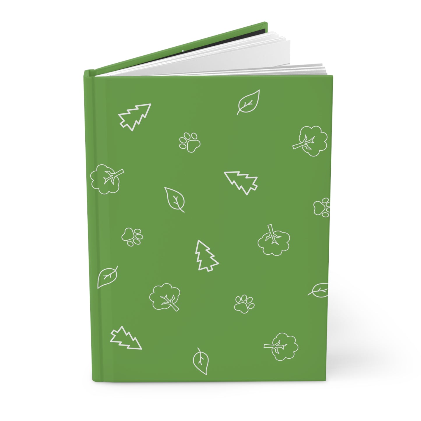 Hardcover Journal Matte-Camping Pattern-3 Colors