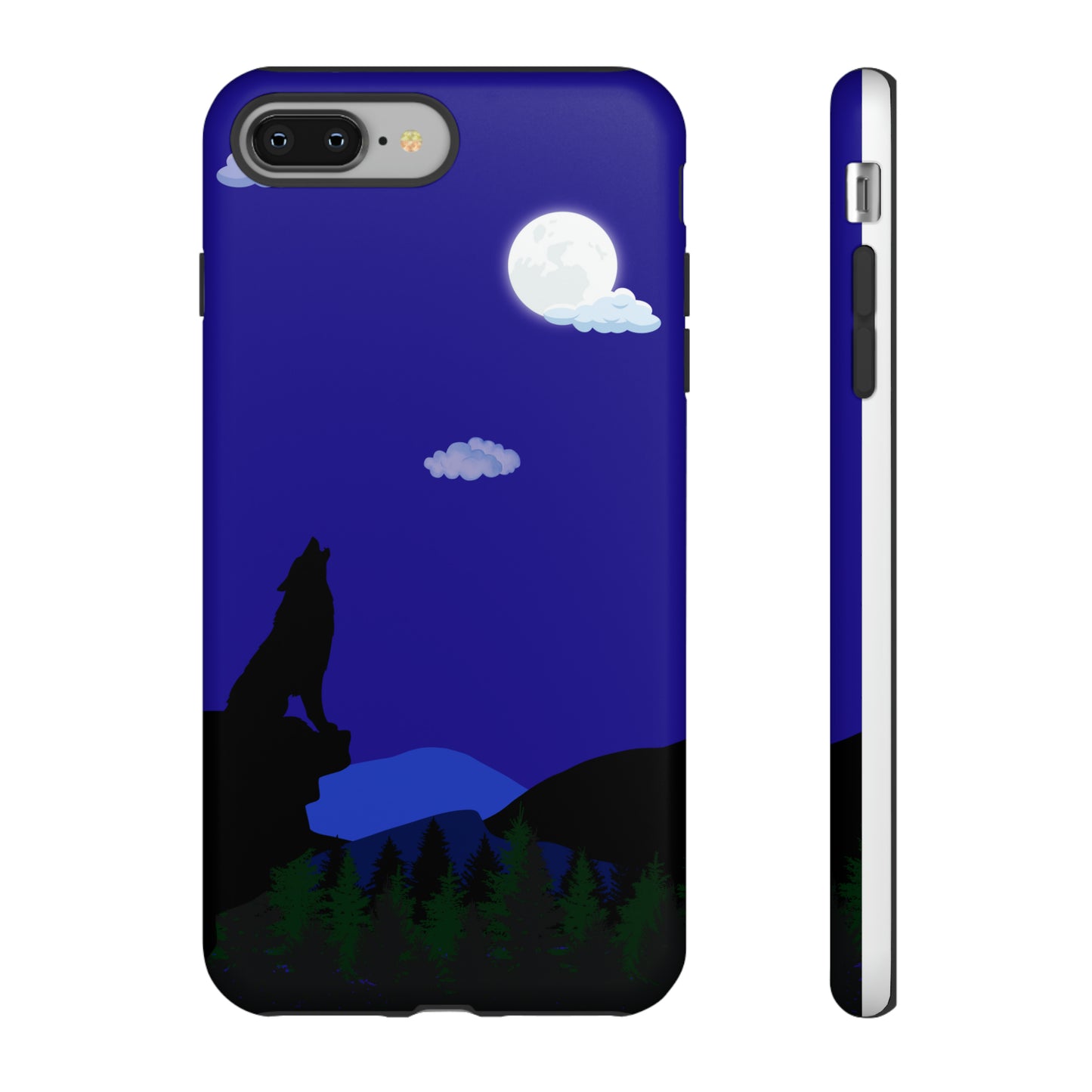 Night Wolf Scene-Tough Case for Iphone