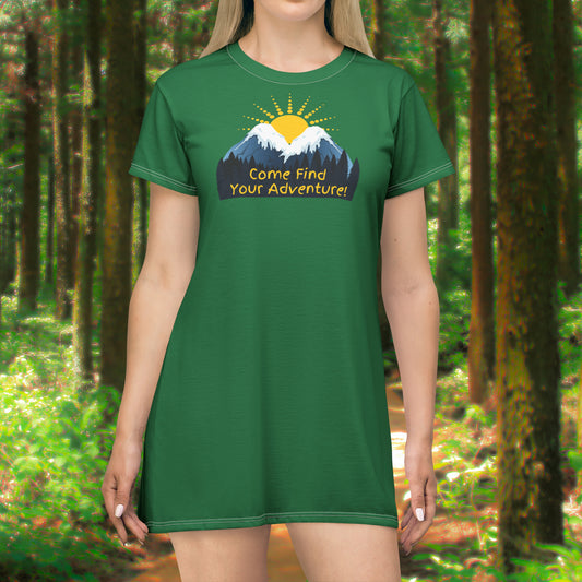 T-Shirt Dress (AOP)