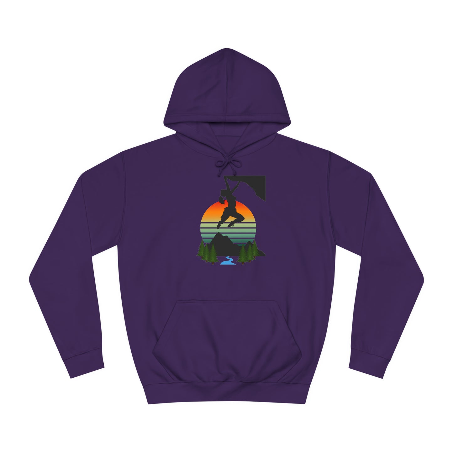 Climber Girl Hoodie-Pink