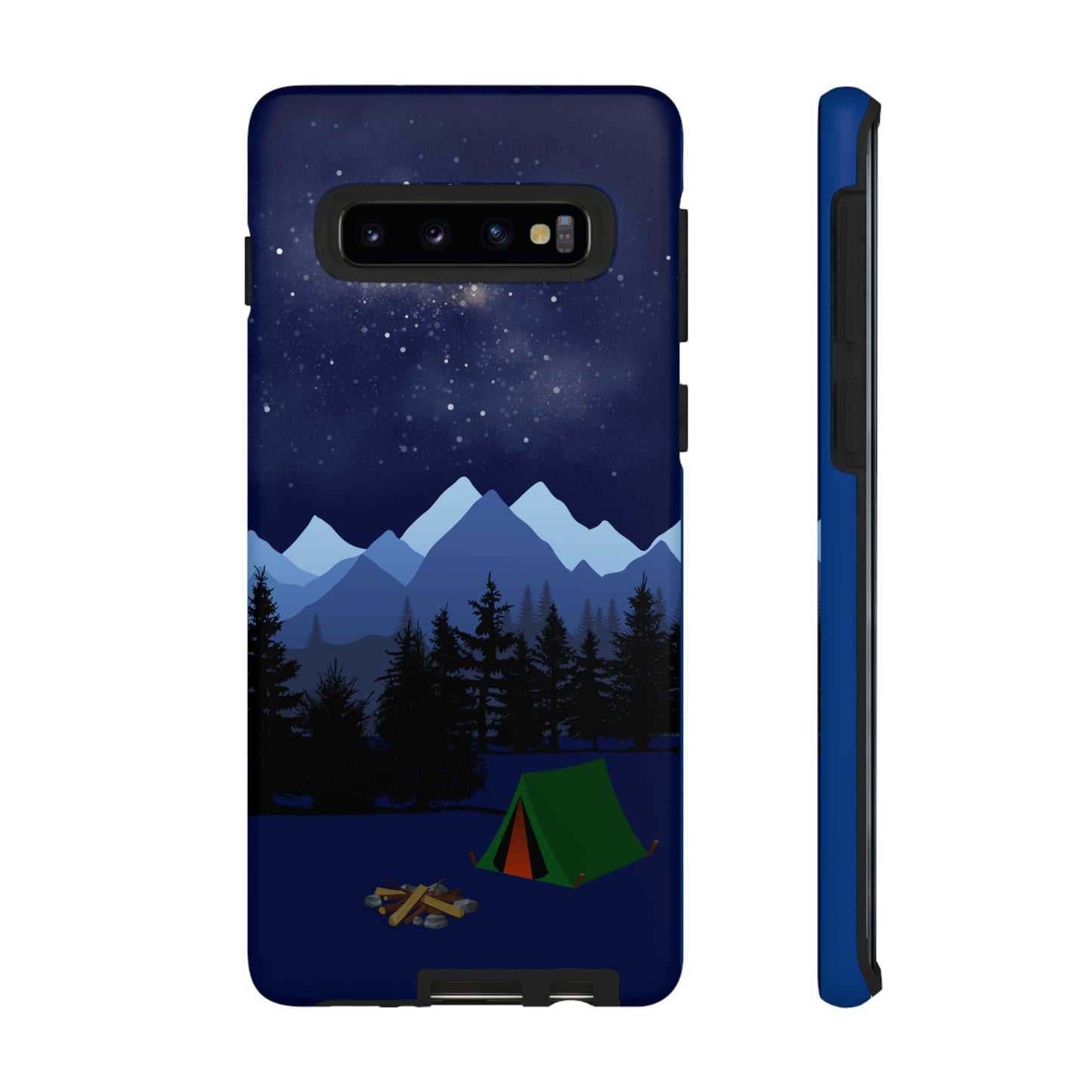 Camping Tent Under the Stars-Tough Android Phone Case