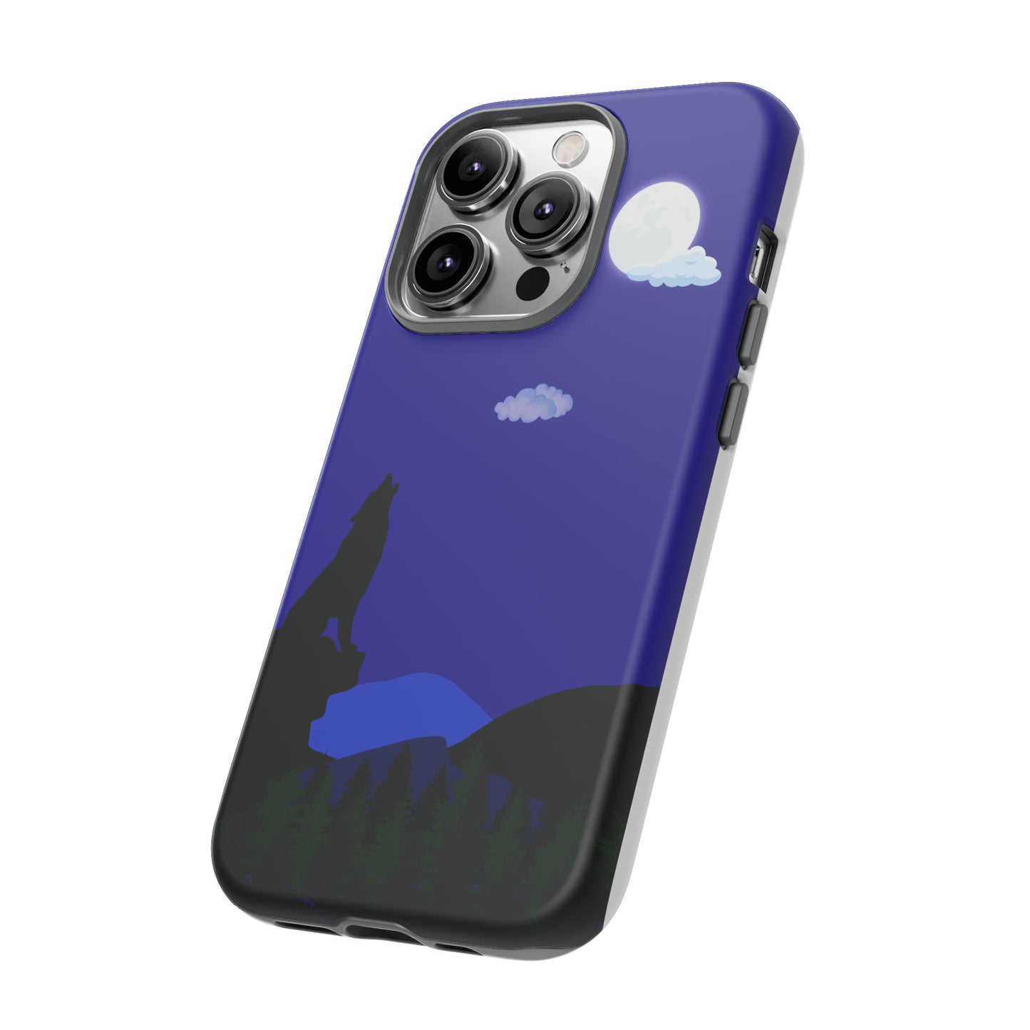 Night Wolf Scene-Tough Case for Iphone