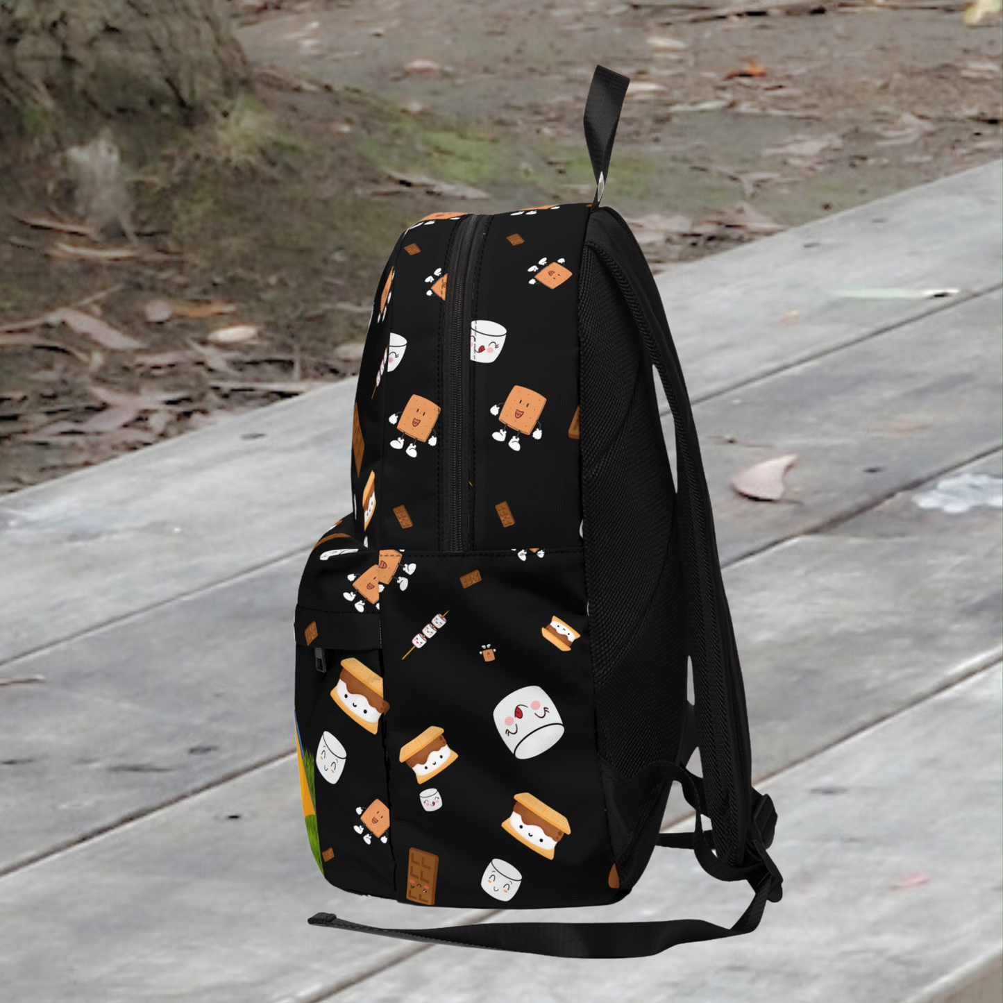 Cutesy Girls S'more's Themed Classic Backpack