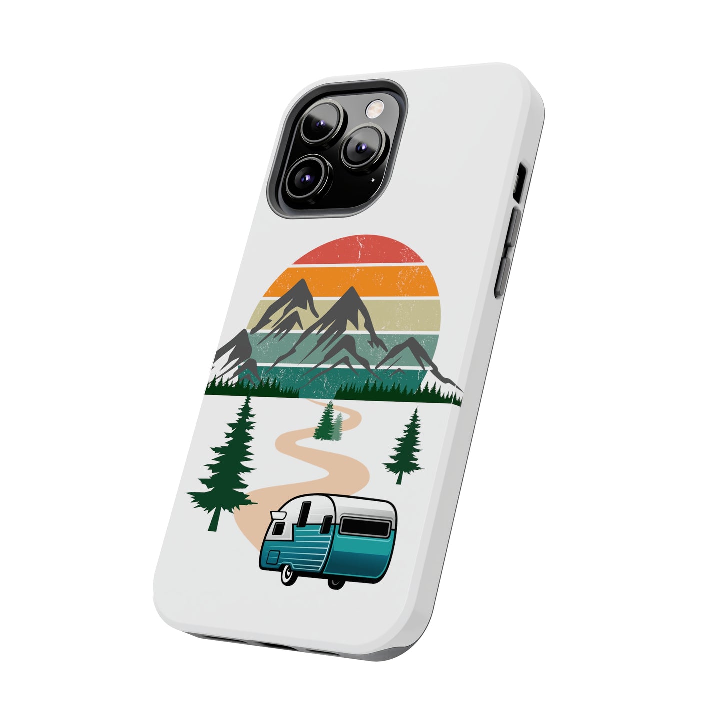 Tough Phone Case-Camper With Mountains