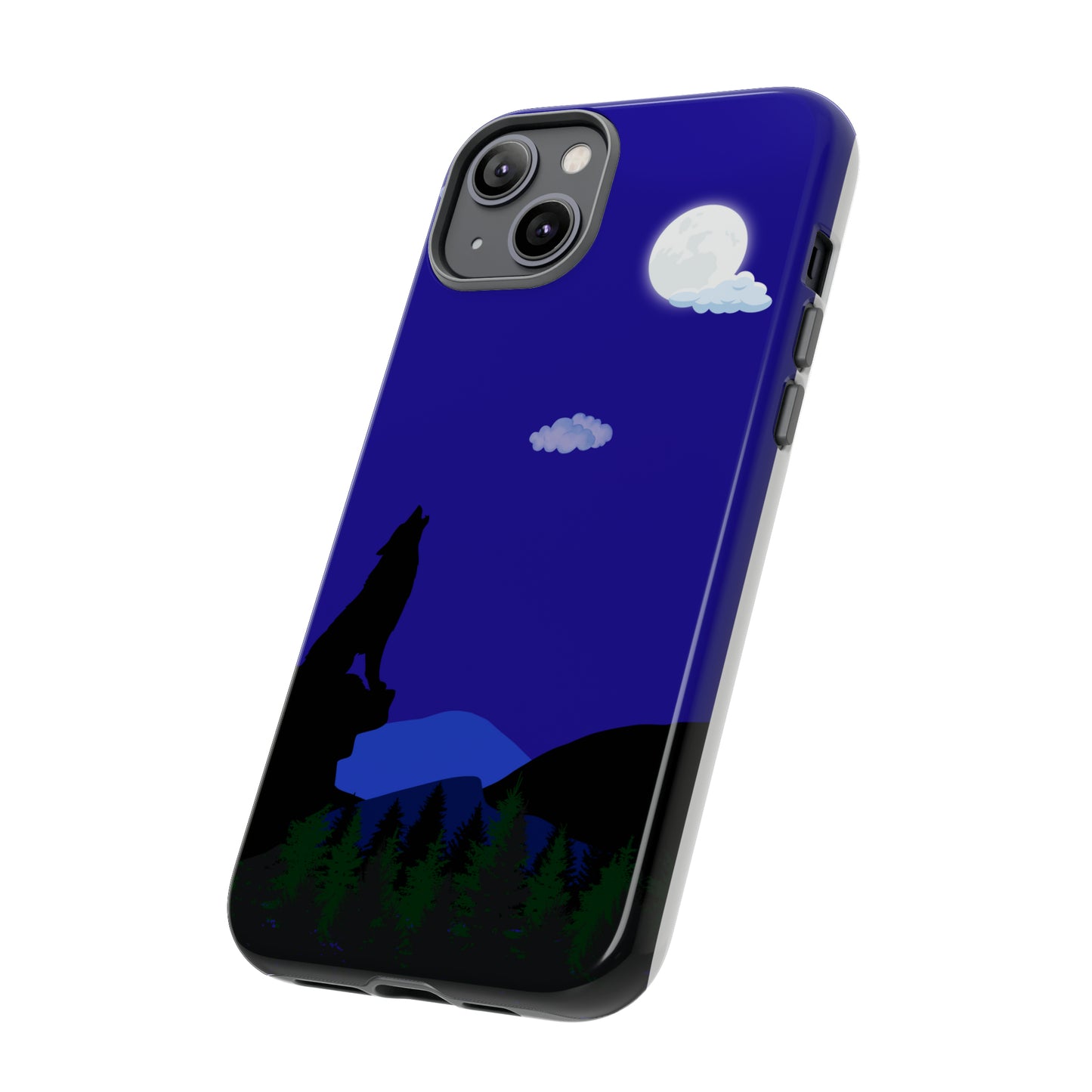 Night Wolf Scene-Tough Case for Iphone