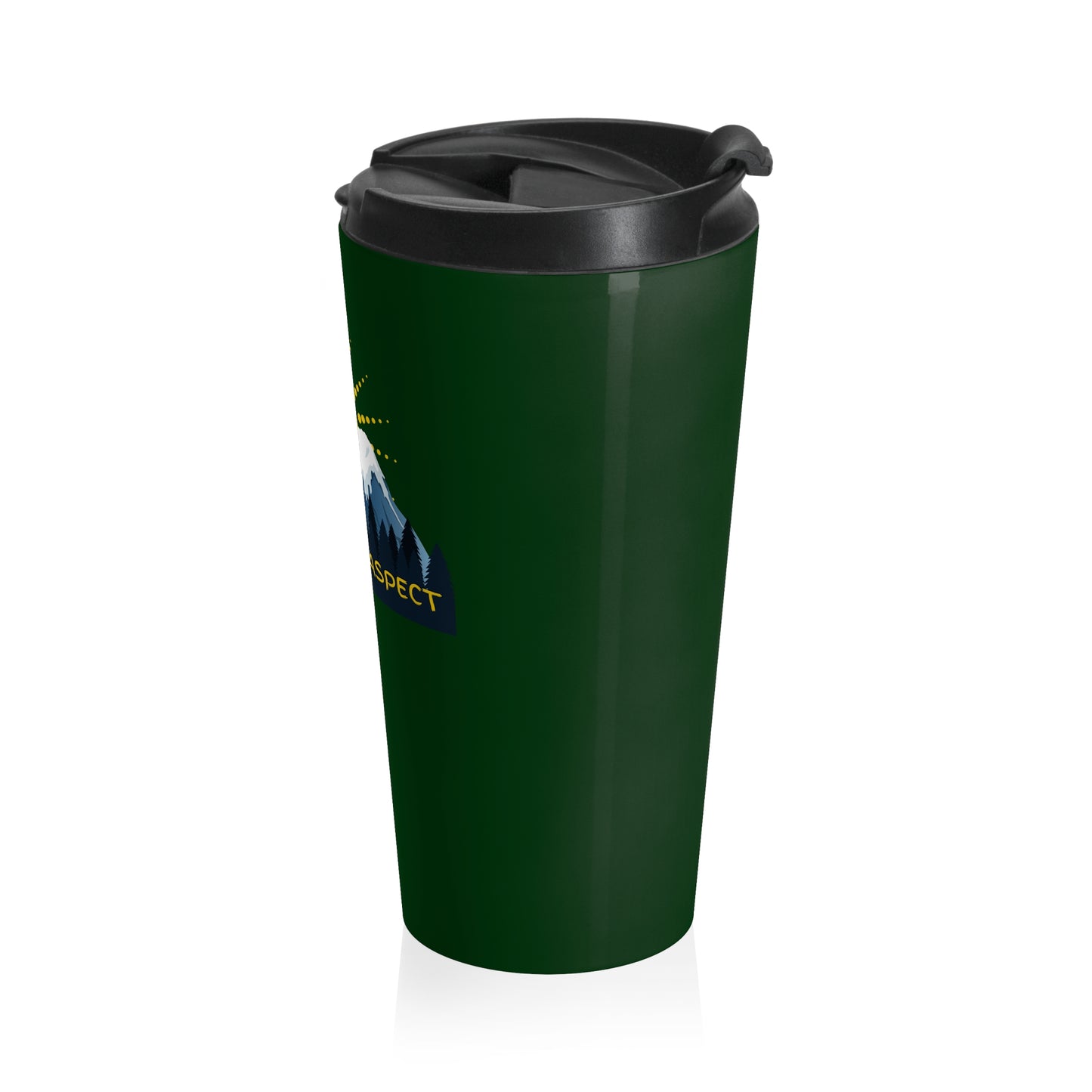 Stainless Steel "Adventure Aspect Logo"  Travel Mug