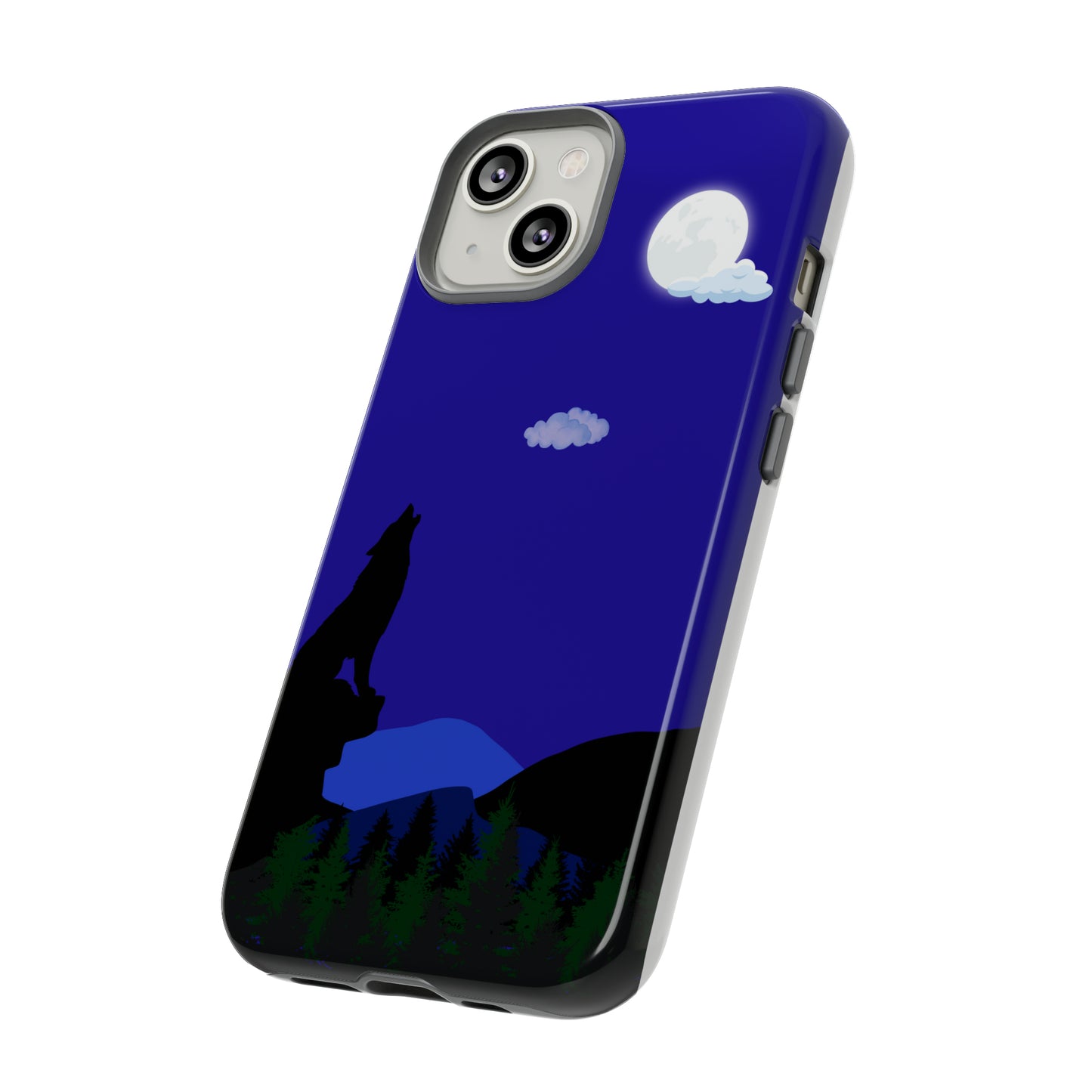 Night Wolf Scene-Tough Case for Iphone