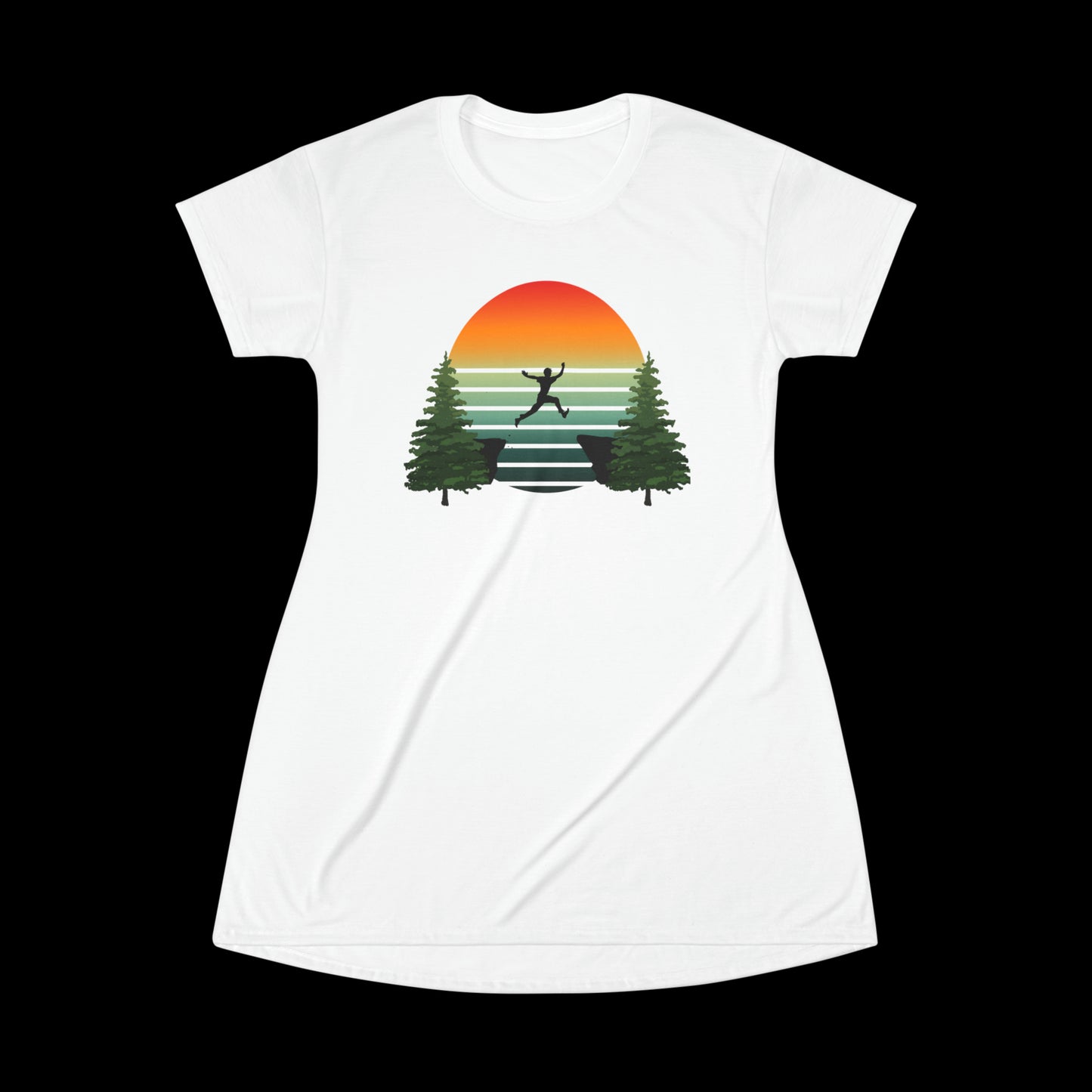 Outdoor Lovers T-Shirt Dress