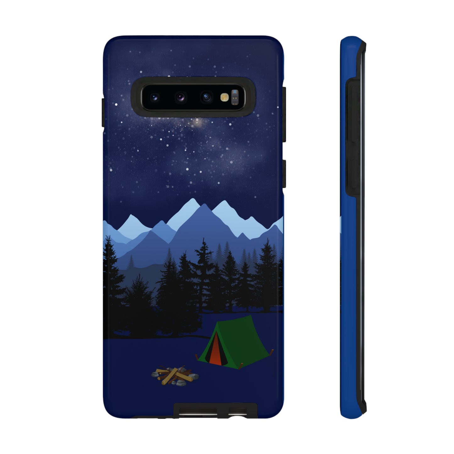 Camping Tent Under the Stars-Tough Android Phone Case