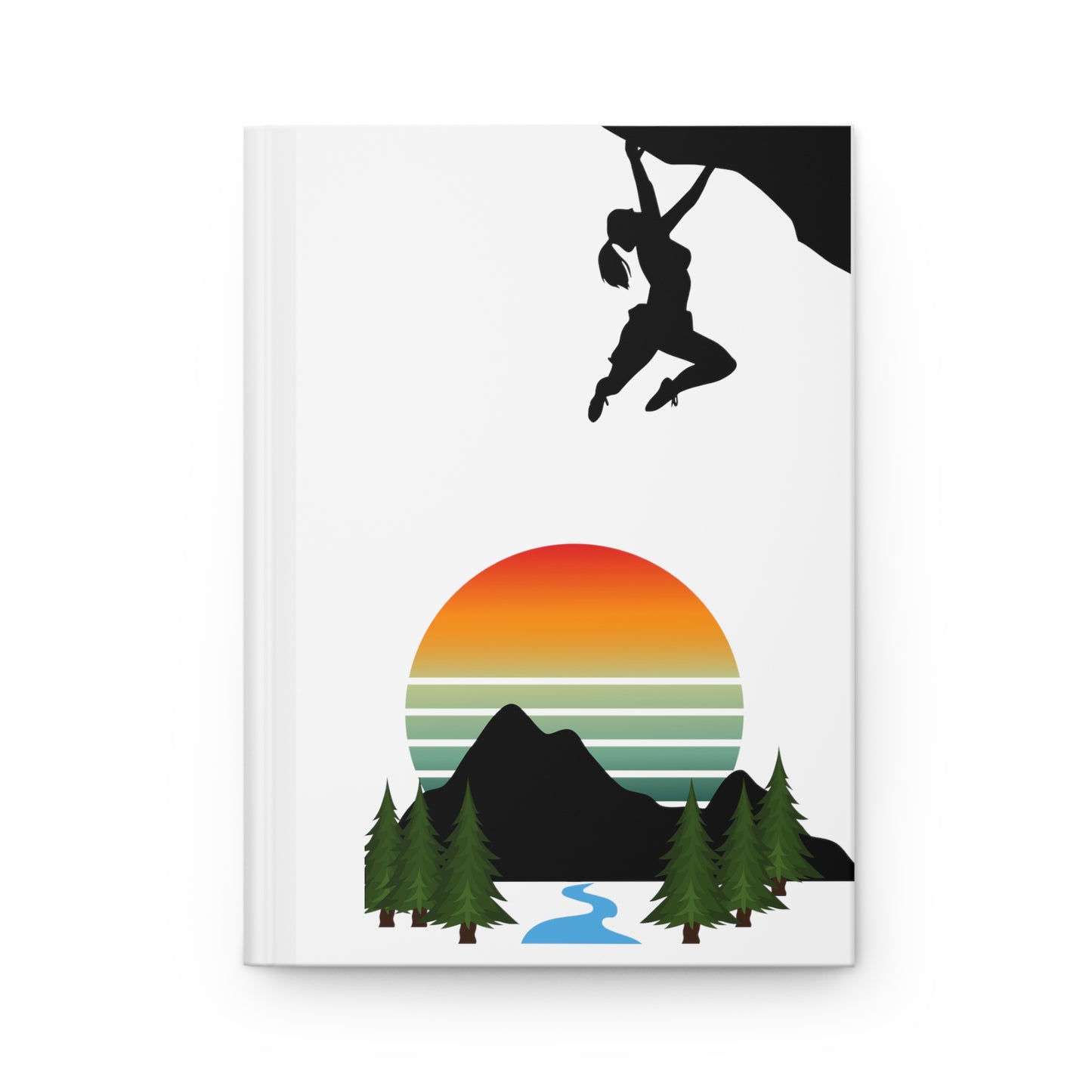 Climbing Girl Hardcover Journal Matte