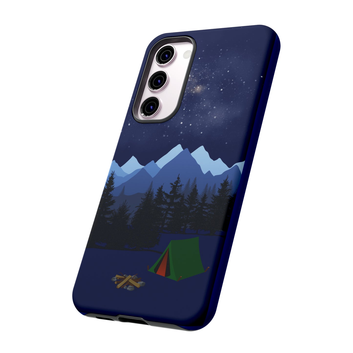 Camping Tent Under the Stars-Tough Android Phone Case