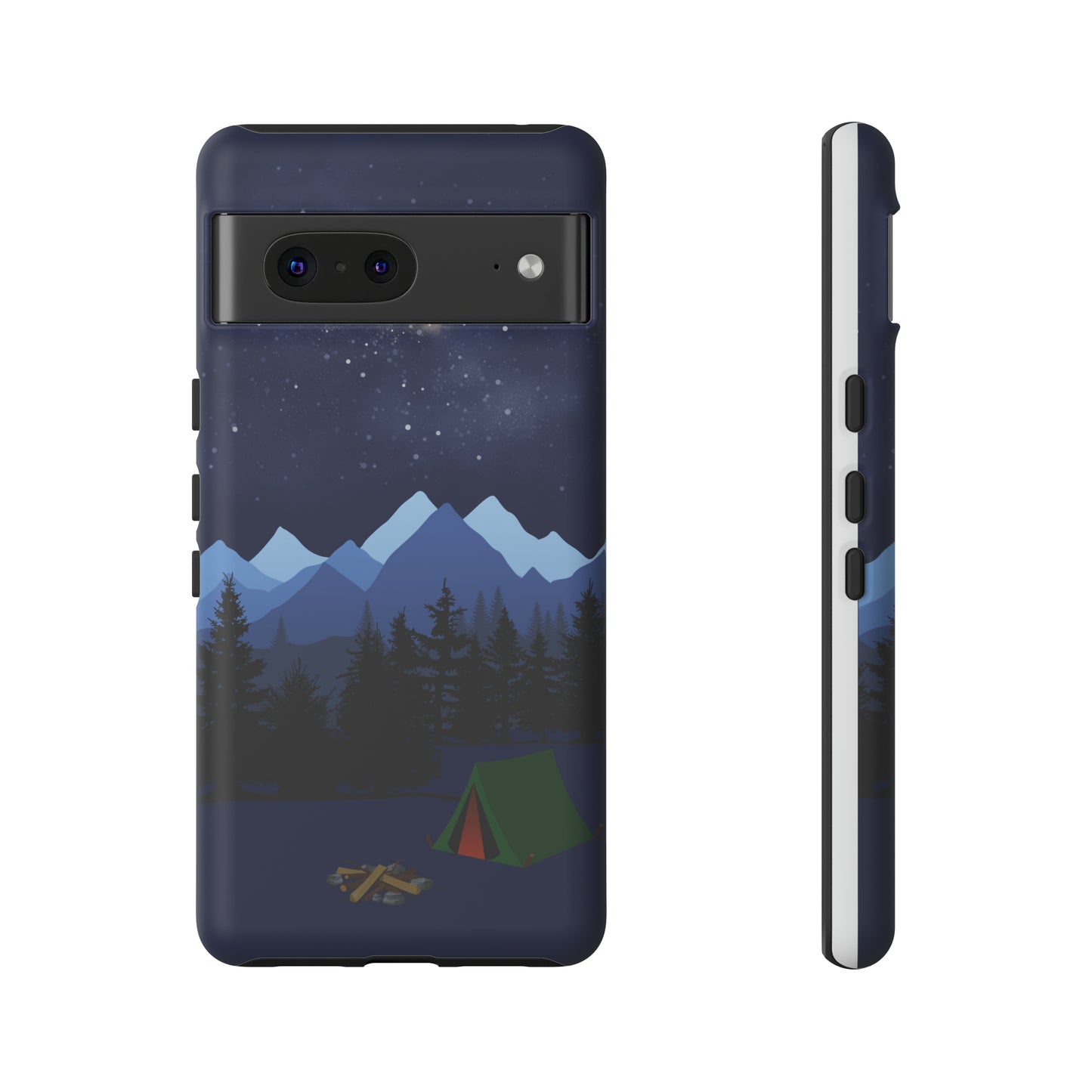 Camping Tent Under the Stars-Tough Android Phone Case