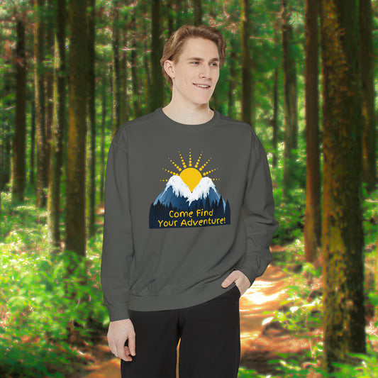 Unisex Garment-Dyed Sweatshirt