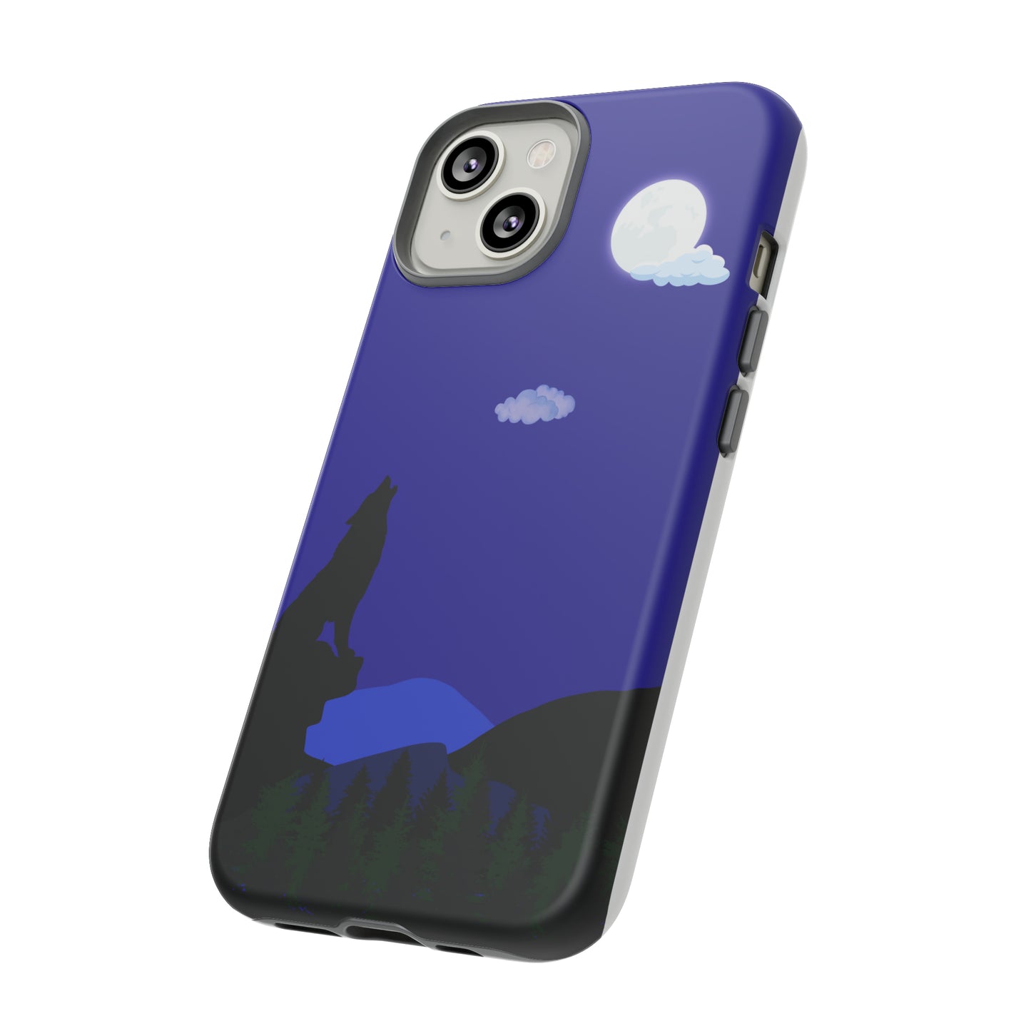 Night Wolf Scene-Tough Case for Iphone