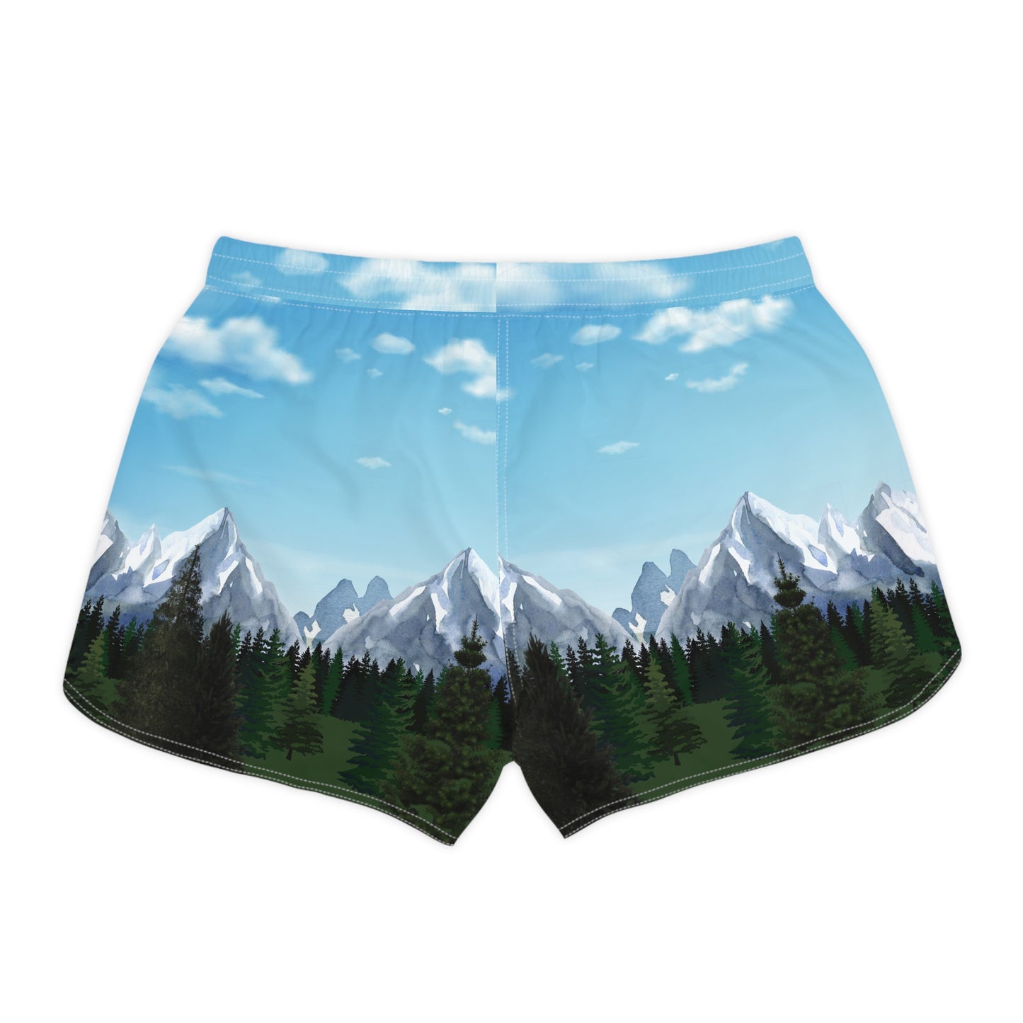 Mountain Forest Vista Women's Casual Shorts