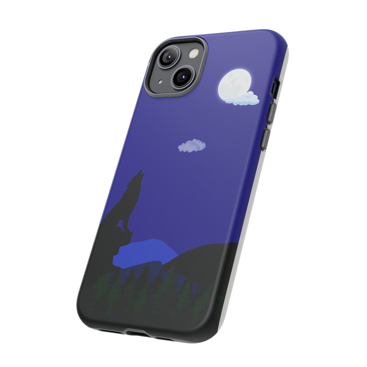 Night Wolf Scene-Tough Case for Iphone