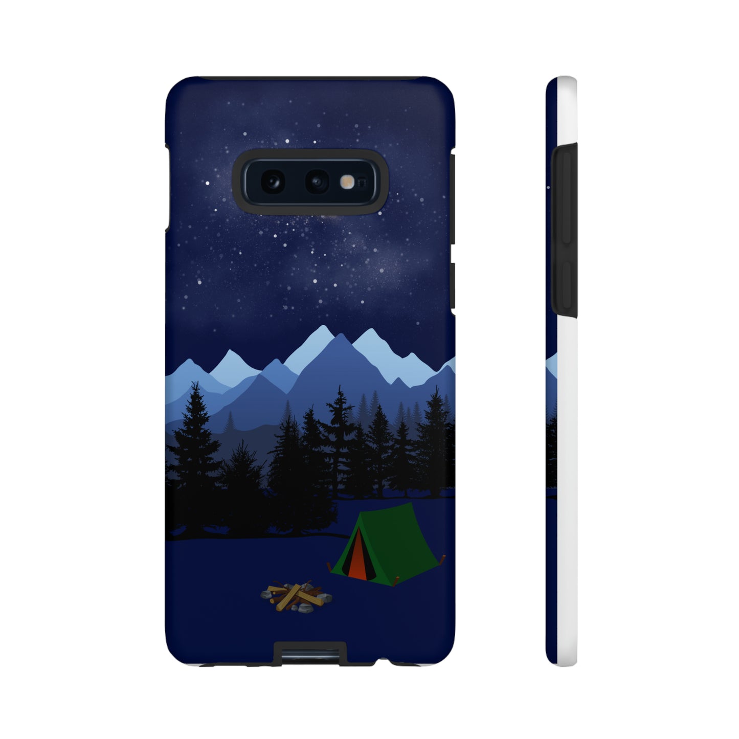 Camping Tent Under the Stars-Tough Android Phone Case