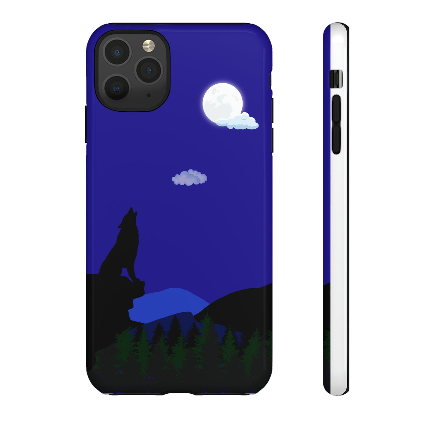 Night Wolf Scene-Tough Case for Iphone