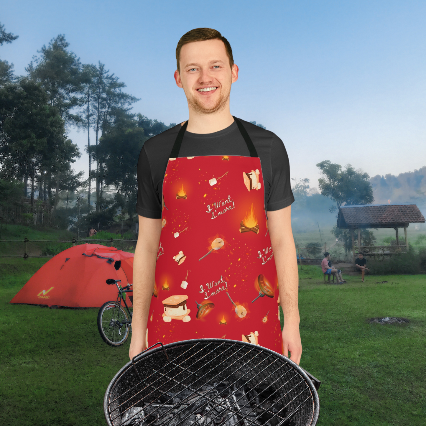 Camp Heat Cooking Apron-3 Colors.
